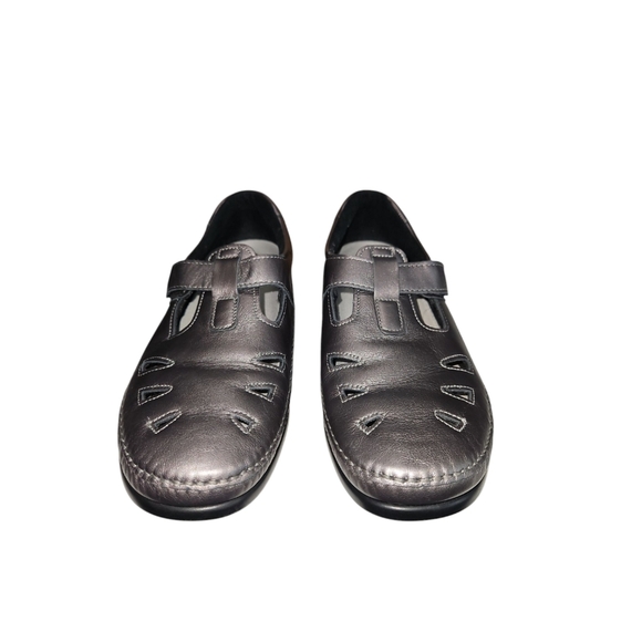 SAS Shoes - SAS Roamer EZ Strap Loafer Pewter Women's 10.5